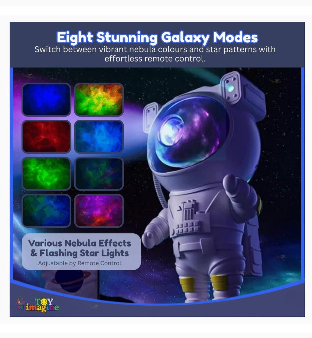 Astronaut Galaxy Projector Night Light