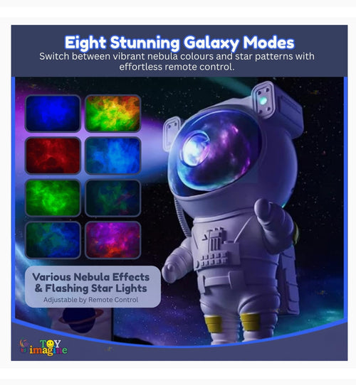 Astronaut Galaxy Projector Night Light