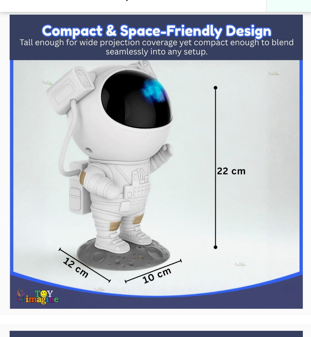 Astronaut Galaxy Projector Night Light